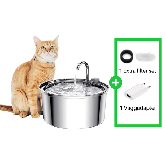 Delifontän™ - Vattenfontän i rostfritt stål