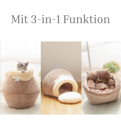 DeliCats Kattgrotta Honungsburk